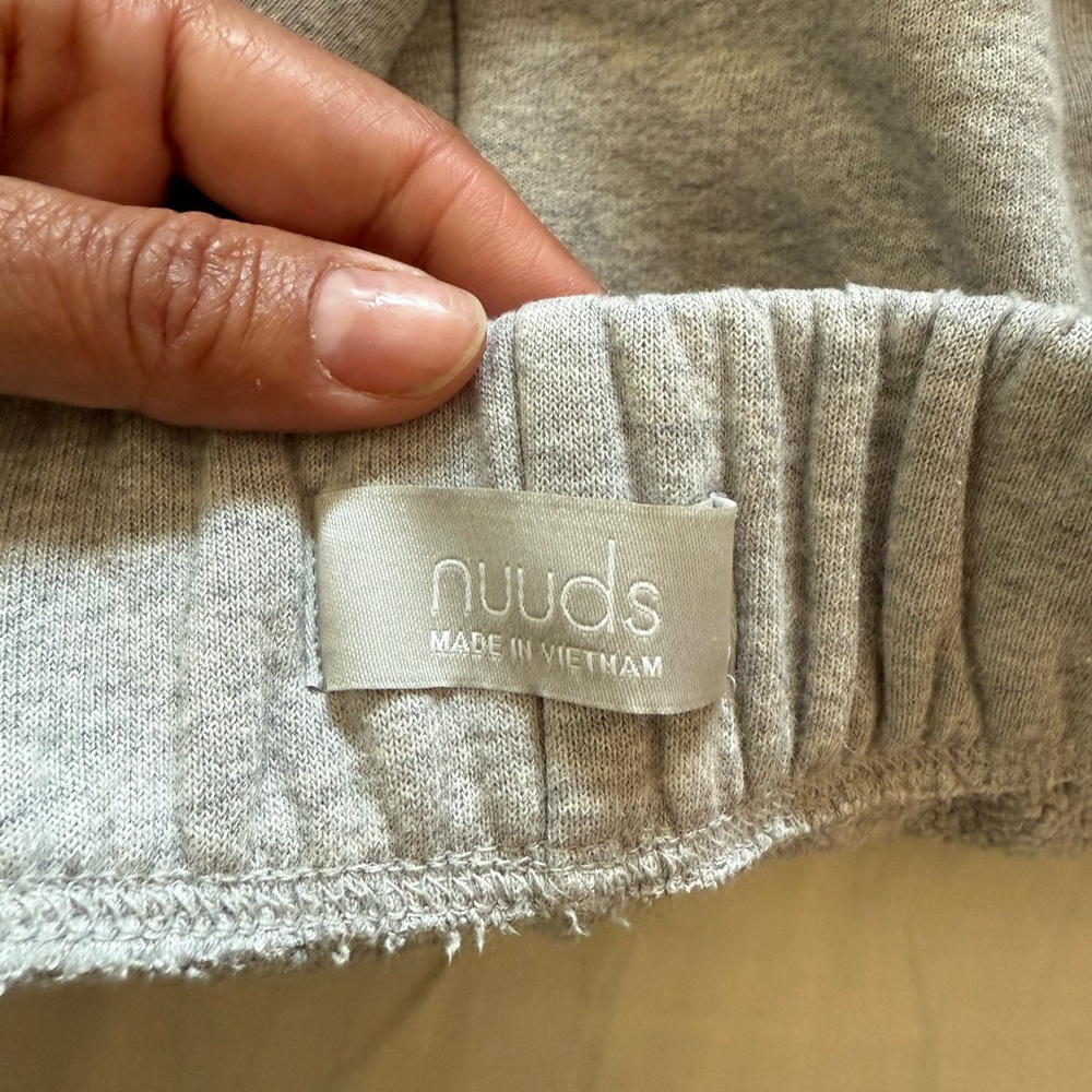 nuuds Light Gray Athletic Shorts - Picture 5 of 5